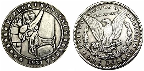 Американската Сребърен Долар Монета Красиво Момиче в Секси Монета 5 Допълнителни Копия на Чуждестранни Възпоменателни монети