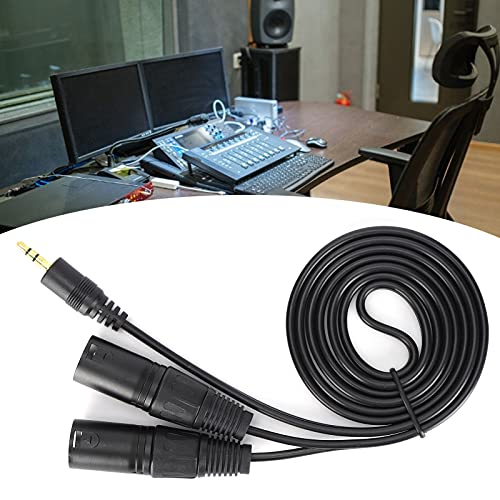 Аудио кабел BOTEGRA, Трайни, Без изкривявания, Стабилен Микрофон, Кабел за образование (3,5 инча, 1,5 метра / 4,9 фута)