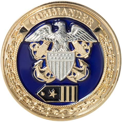 Монета покана на Старши офицер Ранг Командир на военно-морския флот на Съединените Щати