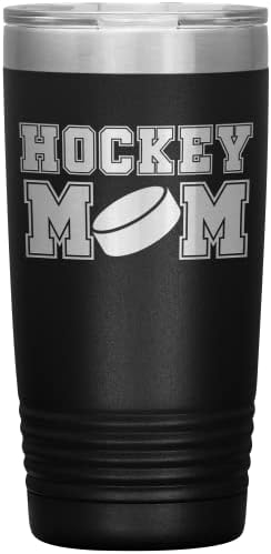 Чаша за Хокей на мама - Подарък за Хокей на Майките 20 грама Изолиран Гравиран Купа За Хокей Майки От Неръждаема