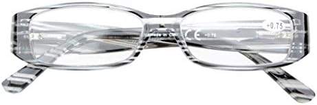 В комплект ридеров Eyekepper Spring Temple включва очила за четене, компютърни очила с настоящите австрийски кристали, дамски