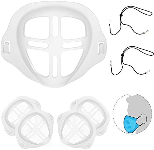3D Скоба за маски и каишка Силиконова Множество Моющаяся Поддържаща Рамка Скоба на Вътрешната Поддържаща рамка за лице