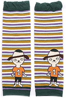 Гети за бебета и малки деца, Гамаши, Наколенници от 3.15 x 11,8, Чорапи за проследяването стъпки пълзи за момичета, опаковка