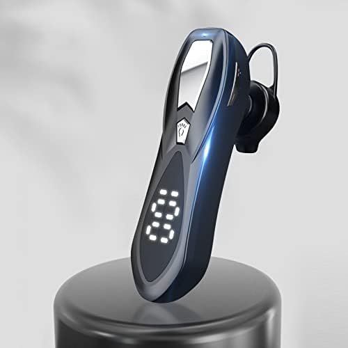 XUnion Одноухая Слушалки с микрофон Bluetooth 5,0 Слушалки С Led Дисплей Водоустойчив Слушалки Безжични Слушалки Хендсфри