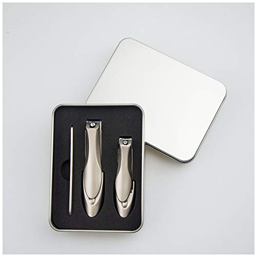Брызгозащищенные нокторезачки комплект клещи за нокти домакински маникюр от неръждаема стомана нокторезачки подарък
