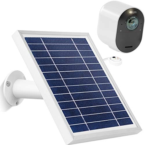 Зарядно устройство ще захранване от слънчев панел Uogw за Arlo Pro 3/Arlo Pro 4/Arlo Ultra/Ultra 2, с водоустойчив