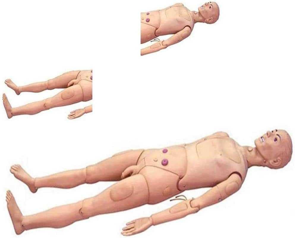 Многофункционална Изложбена Човешкия Манекен TUOZHE в Реален Размер, Манекен за медицински Сестри от PVC, за Здравно обучение