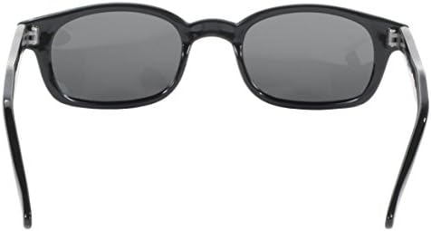 Поляризирани байкерские слънчеви очила Pacific Coast Original KD's (Черни рамки / Тъмно сиво леща)