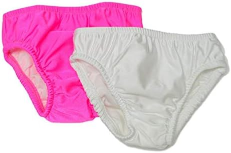 Чанта за Памперси за плуване My Pool Pal Girls, 2 опаковки, ярко-розов / бял, 24 месеца