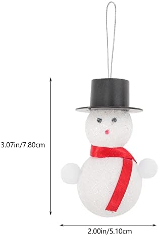 ABOOFAN 6 Комплекта Коледен Снежен човек САМ Занаятите Kit Подвесная Коледна Елха, Снежен човек Украса за Коледа Снежен