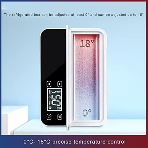 Хладилник-охладител на инсулин, USB Мини Хладилник за лекарства, LCD дисплей, Регулиране на 0-18 ℃, Преносим