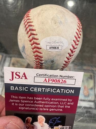 Владимир Гереро - младши . В играта Торонто Блу Джейс, използван Подписани бейзболни топки Jsa 2 - Бейзболни топки с автографи