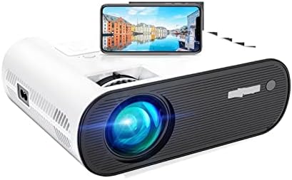 Проектор, WiFi, Bluetooth Мини Преносим Проектор 4k Full HD 1080P видео проектор Лазерно Огледало за Домашно кино