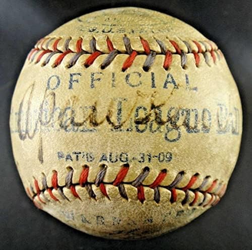 Редки Хавайски китайските пътници през 1916 година, Подписали Бейзболен топката Уилям Резервоар Тин Лай - Бейзболни топки