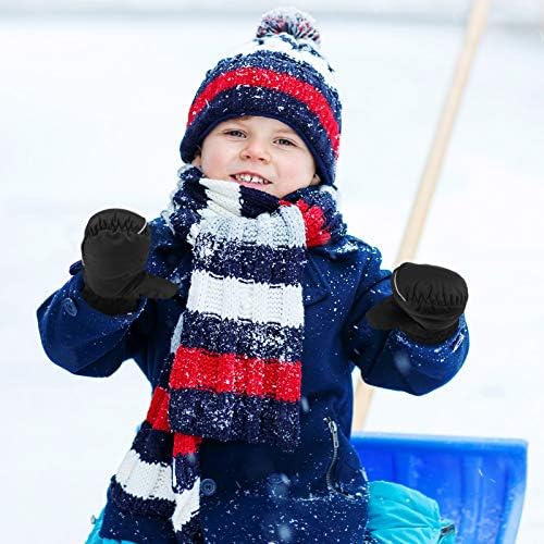 MENOLY Зимни Детски Водоустойчив Ветроупорен Ръкавици Ръкавици Thinsulate За Спорт на Открито в Студено Време, Ръкавици