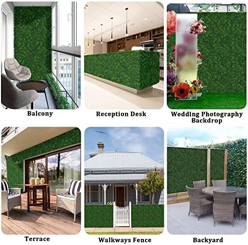 A & R 12 БР Стена от изкуствена трева, с размери 20 х 20 - Стенни панели за самшитовой плет с защита от uv - Идеални