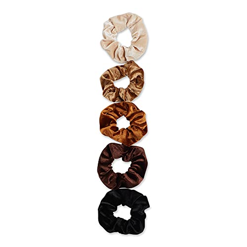 Колекция от женски гумени ленти за коса от Хэдли Рен, комплект от 5 теми, velvet чай, един размер