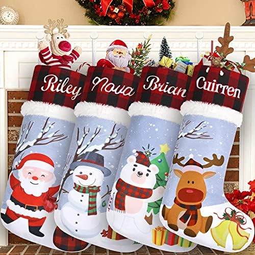 Коледни Чорапи MBETA, Персонални Празнични Чорапи, Изработени по поръчка Коледни Чорапи, Персонални Коледни