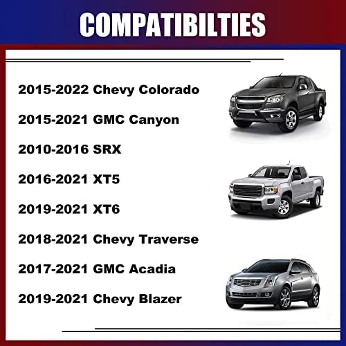 Джанти проставки FLYCLE 6x120 2 инча за 2015-2023 Chevy Колорадо, 2015-2022 GMC Canyon, Дължината на проставка 6x120