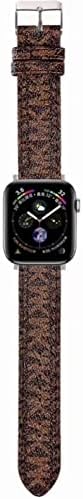 Взаимозаменяеми каишка за Apple Watch в ретро стил и калъф за слушалки 42 мм/44 mm/45 mm/49 мм Взаимозаменяеми каишка за Apple