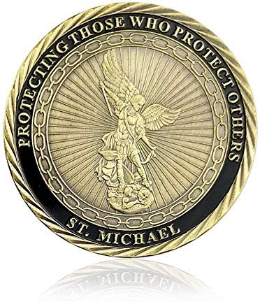 Събиране на монети Обадя на ФБР на САЩ, Монета за прилагане на закона Св. Михаил, Военен подарък.