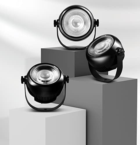 DJ Par Light С лампа за измиване на 25 W COB Par Светлини RGB 3в1 Вечерни осветителни Тела с дистанционно управление, Управление