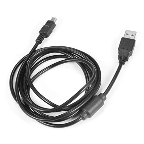 Hotaluyt 1,8 М Черен Кабел За Зареждане Micro USB Порт Замяна За Playstation 3 Игрова Джойстик Контролер