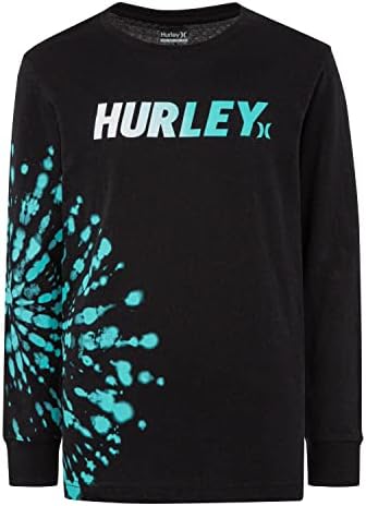 Тениска с графичен дизайн Hurley Момчета с дълъг ръкав