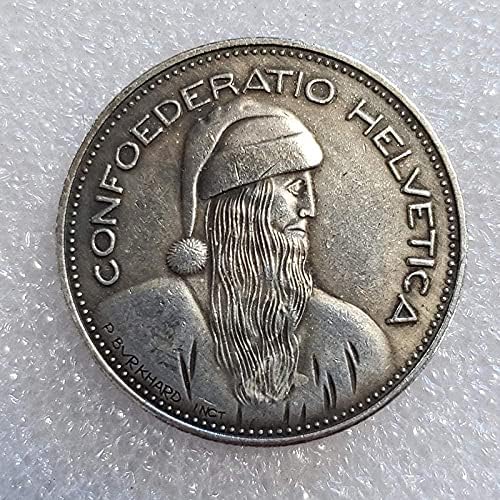 Старинни занаяти (Дядо Коледа) 1965 B Швейцария може да Взриви Възпоменателна монета под формата на Сребърен долар