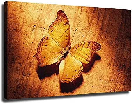 Yodaliy Art Стенни Художествена Живопис Безрамная Декоративна Живопис Хол Плакат с пеперуда Печат върху Платно