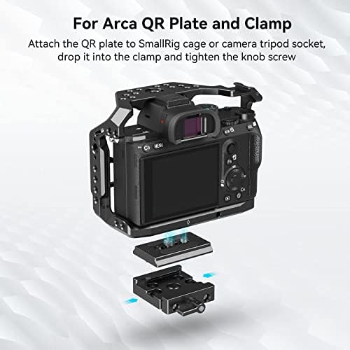 Огледално-рефлексни фотоапарати SMALLRIG и Беззеркальные Быстроразъемные стяга и табела за Arca Standard - 2280