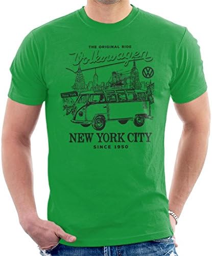 Мъжки t-shirt Volkswagen Къмпинг New York City