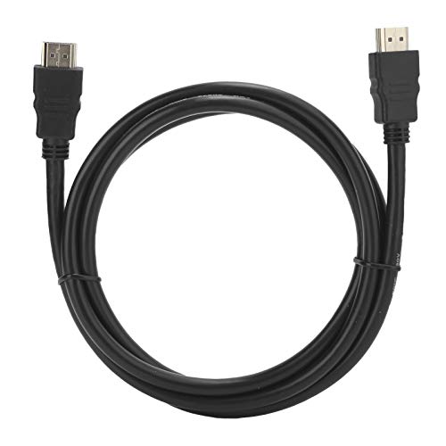 Кабел HDMI-HDMI, Стандартен Меден проводник 4K 30Hz, позлатени Железен корпус, Черна шапка, за Playstation