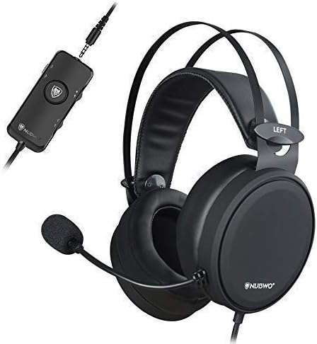 Слушалки NUBWO PS4 Xbox one със съраунд звук 7.1 Детска слушалки USB за PC с микрофон с шумопотискане, режийни слушалки