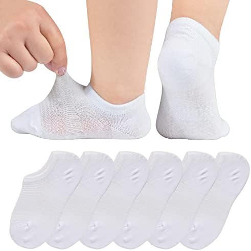 LO SHOKIM/ Бебешки Чорапи без показване, Чорапи до Глезена с Дълбоко деколте За Момичета, Нескользящие Дишащи Меки