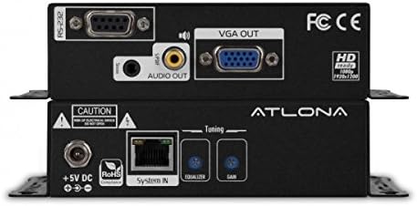 Atlona Technologies AT-VGA-RS300SRS 1000 Фута удължител за VGA/Цифров/ стерео/RS232 чрез един CAT5/6