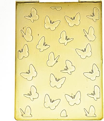 Папка с Пластмасово Релефни DDOUJOY Butterfly Background за Производство на пощенски Картички, Scrapbooking, както и други
