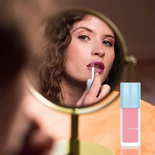 Outfmvch Натурална Червило Organic Сушилни Lip Gloss Колекция от 6 Цветни Миг Блесков За устни За жени И Момичета, Стабилен