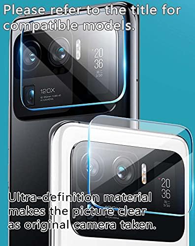 Защитно фолио Vaxson от 2 опаковки, съвместима със стикер на обектив на задната камера Lenovo Z5 [screen