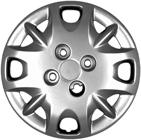 Copri Комплект от 4 Джанти Накладки 13-Инчов Сребрист Капачките на Главините, заключи Подходящ За Toyota Camry