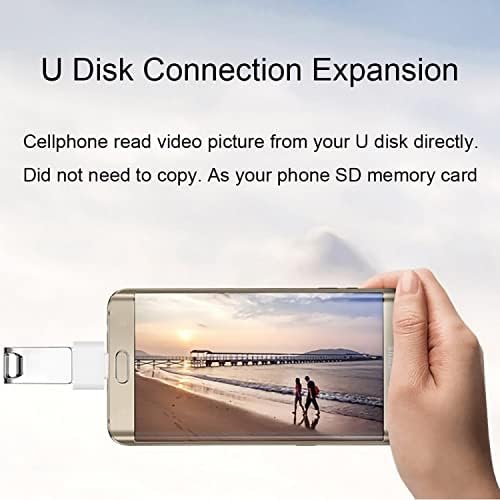 USB Адаптер-C за свързване към USB 3.0 Male (2 опаковки), съвместим с Samsung SM-G990F, дава възможност за добавяне на допълнителни