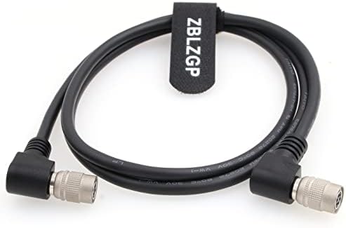 6-Пинов конектор ZBLZGP Hirose до 6-номера за контакт гнездовому кабел Hirose за Промишлена CCD-камера Basler (1 М, коляно-tap)