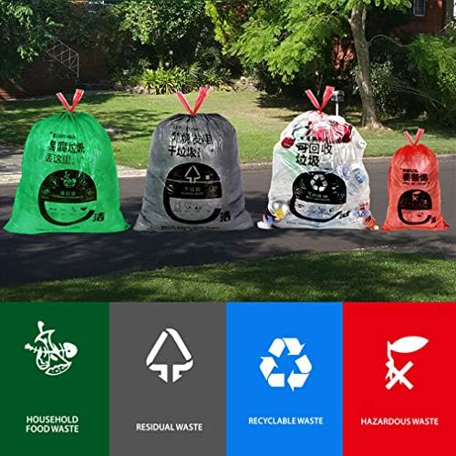 Торбички за сухо отпадъци с завязками за сортиране на отпадъци /Торбички за боклук, 6-Галлоновые Торби За