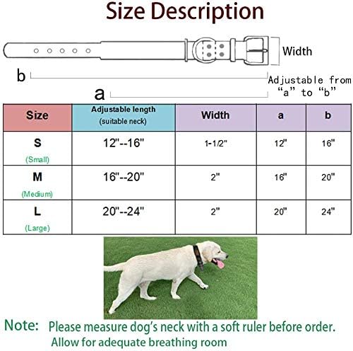 Нашийник за кучета HOMEKNOBS 2 Регулируема ширина на Шийната яка Мека Отразяваща Нашийник за кучета Сверхпрочный нашийник за