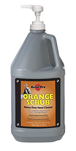 Kutol Pro 4913 Портокалов Пилинг за ръце за тежки условия на работа, Флакон с шум обем 1 литър, Портокал с аромат на