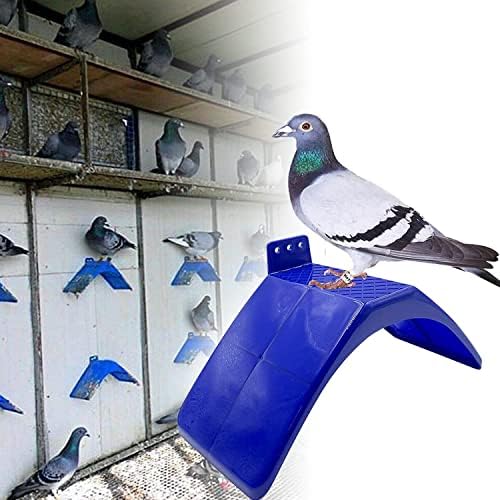 Аксесоари за Гълъби, Убежища За Състезателни Гълъби, 10ШТ Лека Поставка за Гълъби и Птици