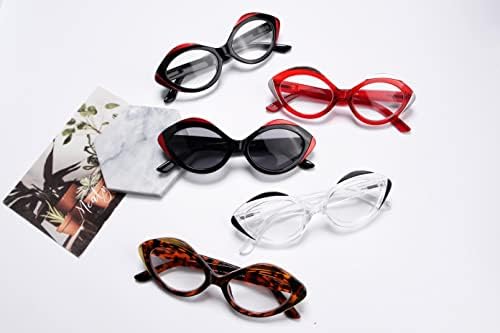 Очила за четене Eyekepper 5-pack за жени, Овални Ридеры