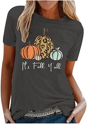 Тениски за Късна закуска на Хелоуин за Юноши и девойки С Къс Ръкав и Кръгло Деколте, Върхове от Ликра с участието