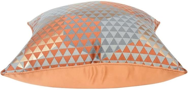 Калъфка за дивана IULJH Модел вили Стая Офис еркерен прозорец Оранжево Геометричен Модел на Легло с голяма облегалка (Цвят: