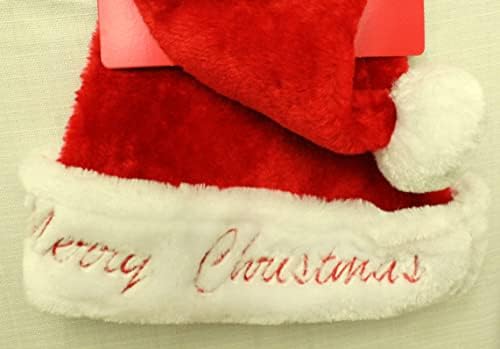 1БР Унисекс-Шапка на Дядо Коледа за възрастни, Коледна Шапка за Възрастни Жени и Мъже, Утепленная Празнична Коледна